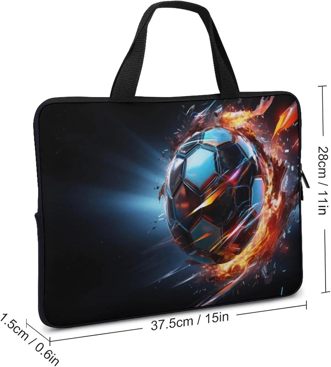 15 Inch Monkey Animal Laptop Sleeve Case, Slim Neoprene Cover for Computer