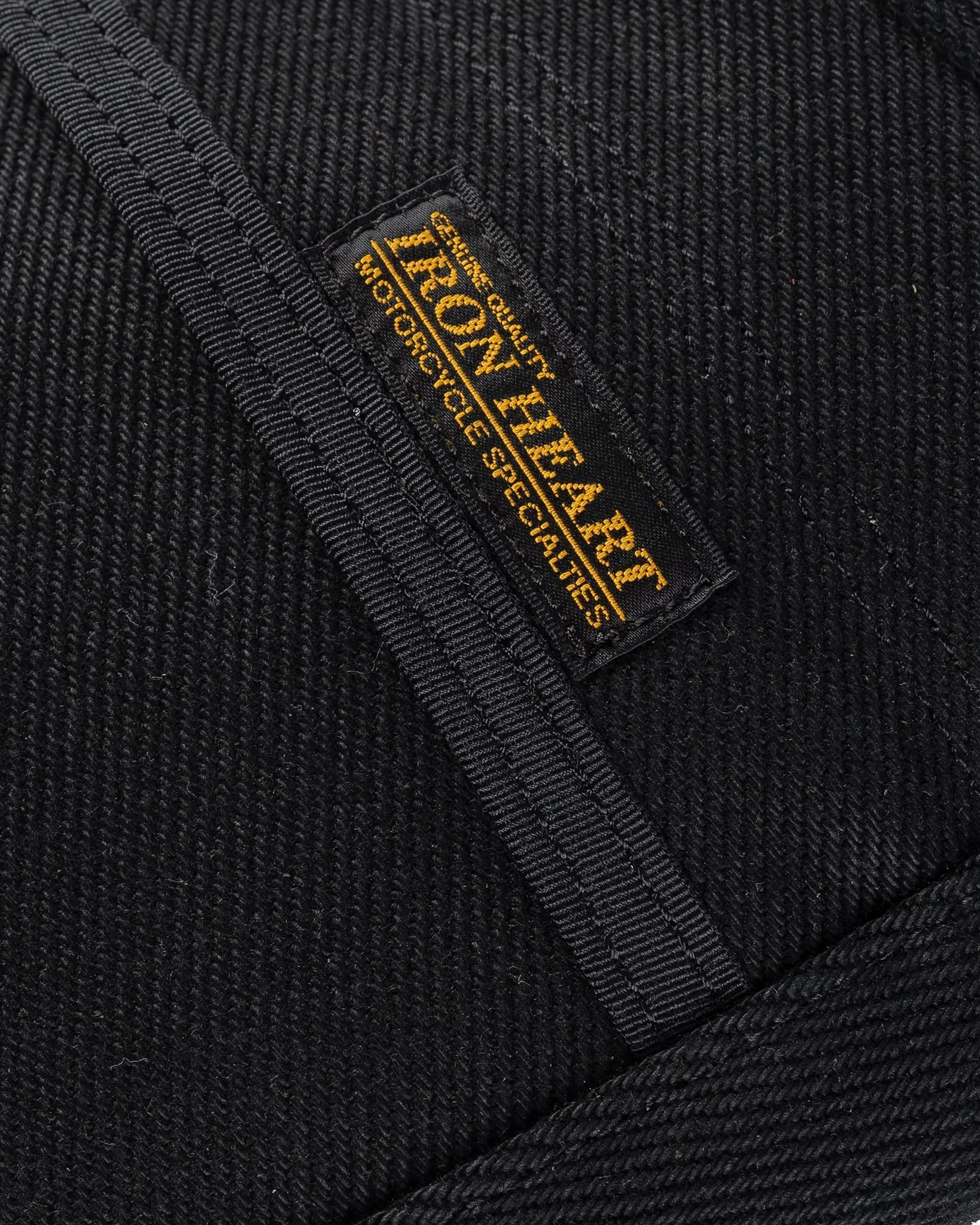 21oz Denim Small Shoulder Bag - Black