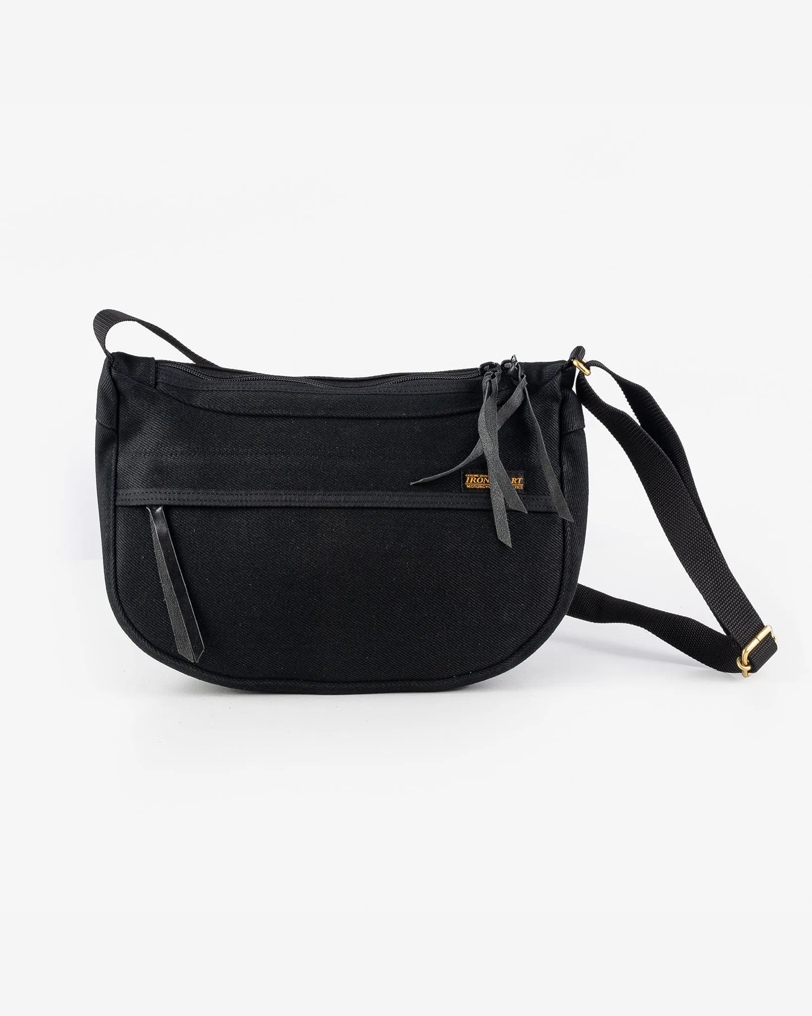 21oz Denim Small Shoulder Bag - Black