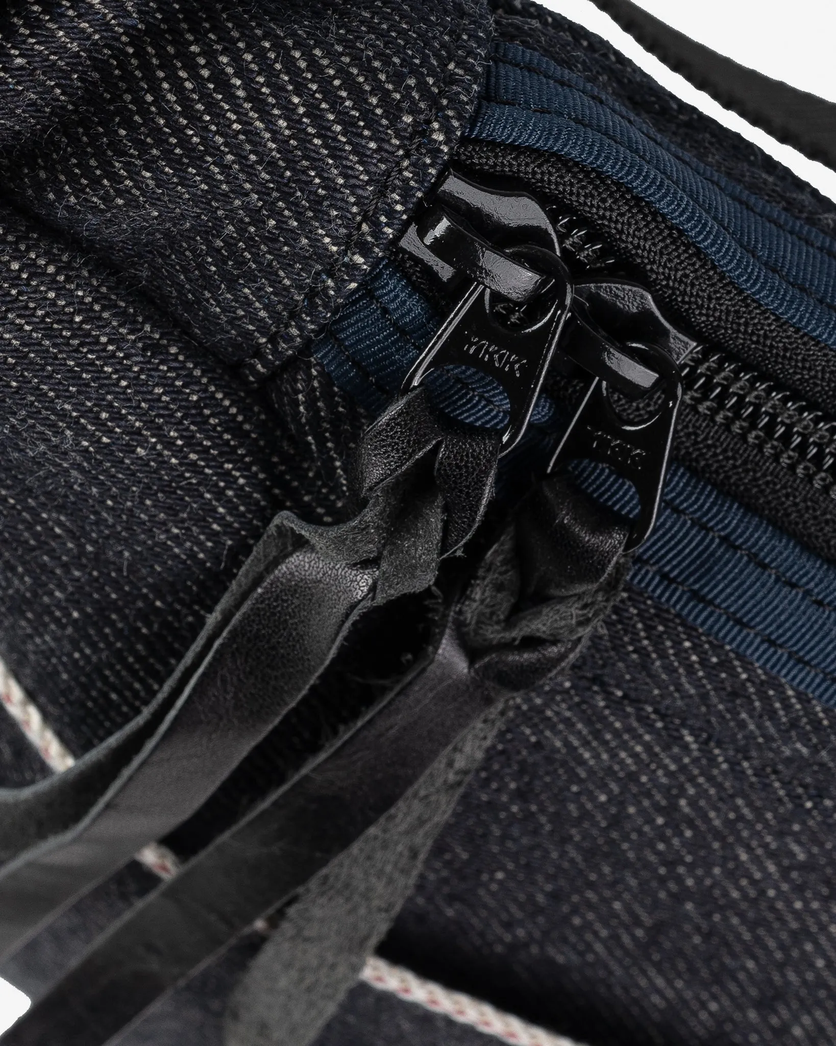 21oz Selvedge Denim Small Shoulder Bag - Indigo