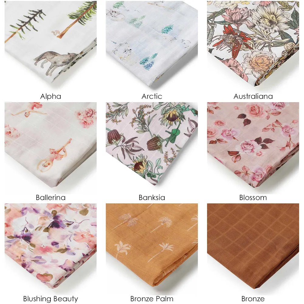 3 Pack Organic Muslin Wrap
