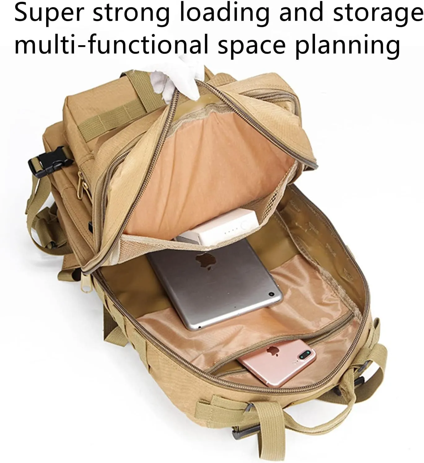 35L Men Tactical Backpack Army Military Bags Large Waterproof Outdoor Sport Hiking Camping Hunting 3P Rucksack Backpacks for Man