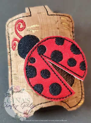 3D Ladybug Hand Sanitizer Holder