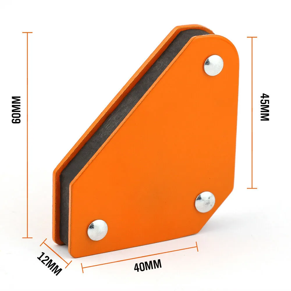 4 Piece Welding Magnet Magnetic Square Welder Holders | Arrow Clamp | 45 90 135° 4.5KG 10LB