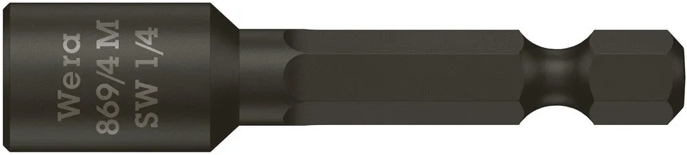 869/4 M Nutsetters, magnetic, 1/4" x 50 mm