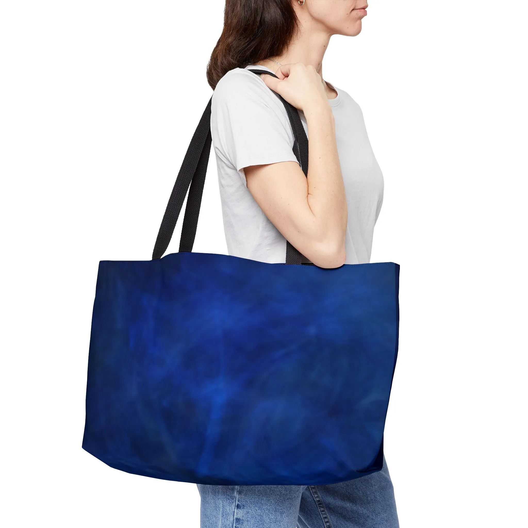 A Kind of Smoky Blue Weekender Tote Bag