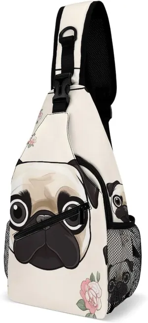 A Psychedelic Cat Sling Bag Crossbody Bags Cross Body Bag Fanny Packs Chest Bags Sling Purses for Travel
