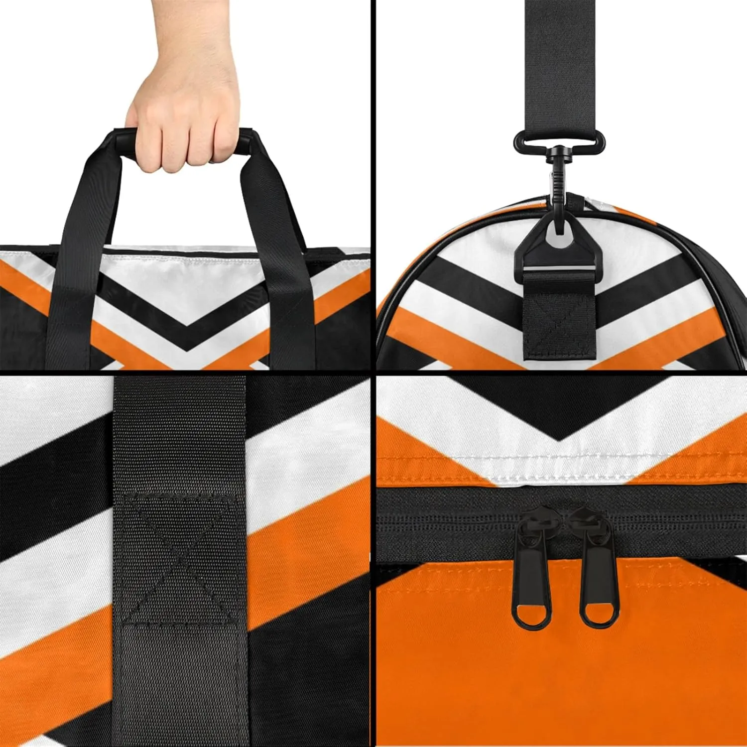 Abstract Gym Duffle Bag for Women,Waterproof Sports Background Pattern Duffle Bags Travel Weekender Bags for Men Women Overnight Bag with Shoes Compartment