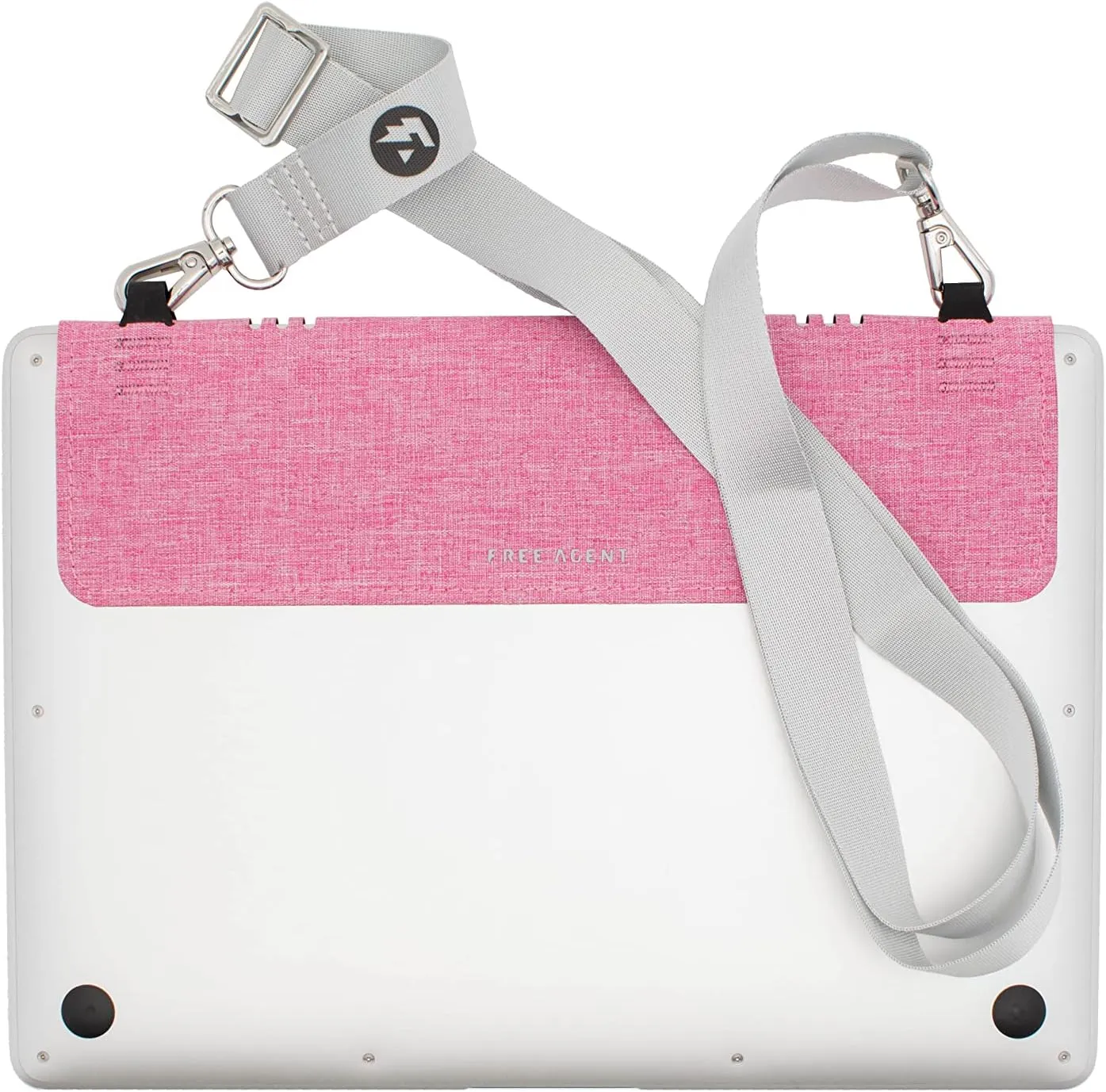 Adhesive Crossbody Laptop Carrier – Bag Sleeve Case Alternative – SMALL – Fits Acer, Apple, Google, HP, Microsoft