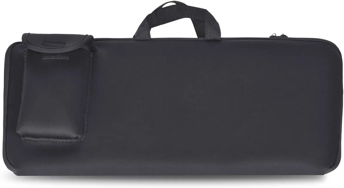 AF-WAN Wireless Keyboard Portable Case storage bag - Dustproof, Waterproof, Shockproof for Dell KM3322W/HP 230/HP 330 Wireless Keyboard and Mouse Combo (Black)