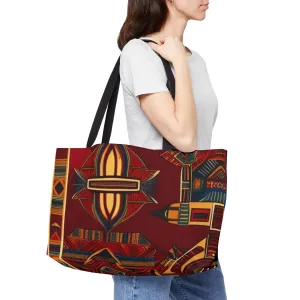 African Canvas 1 Weekender Tote Bag