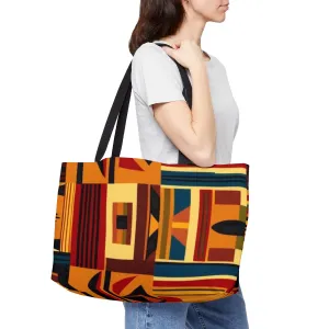 African Canvas 2 Weekender Tote Bag