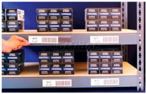 Aigner M11 6" W X 1" H Magnetic Label Holders, 12/Pk
