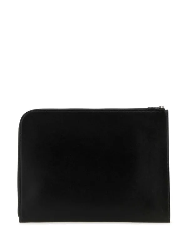 Alexander Mcqueen Black Clutch Bags