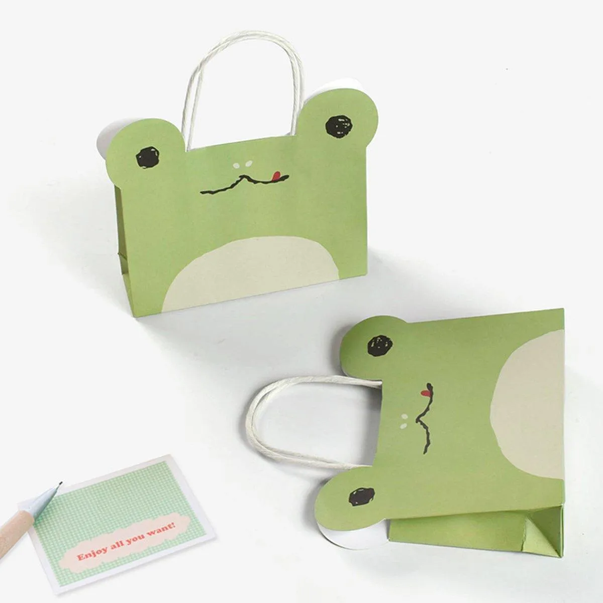 Animal Shaped Gift Bags 20PCS Kraft Paper