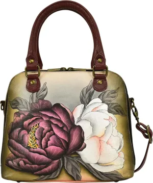 Anna by Anuschka Double Zip Organizer Satchel