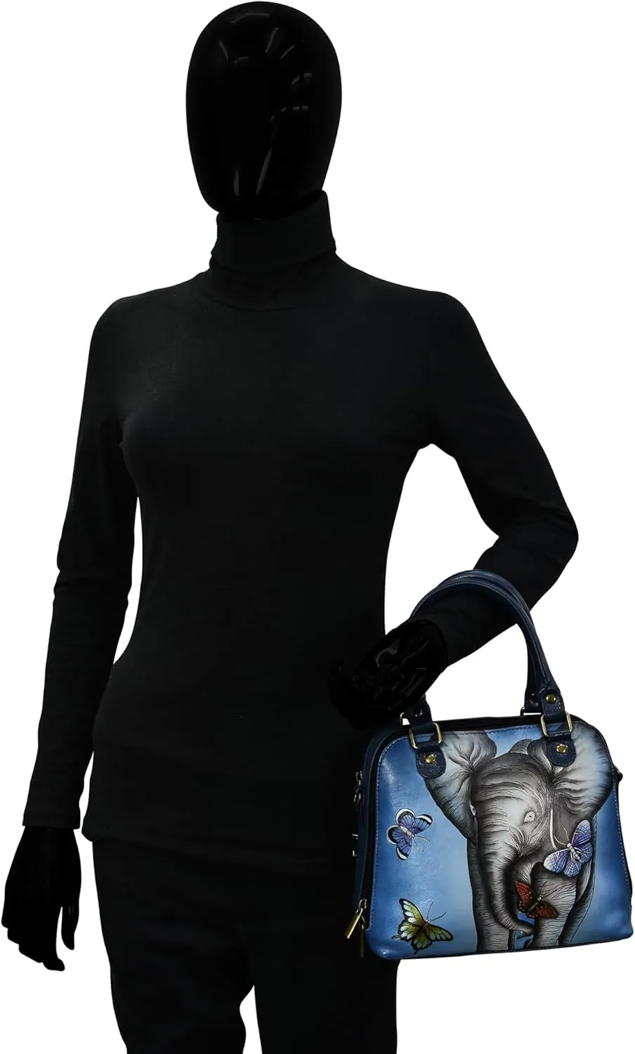 Anna by Anuschka Double Zip Organizer Satchel