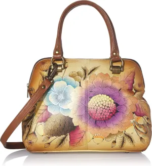 Anna by Anuschka Genuine Hand Painted Leather | Medium Satchel