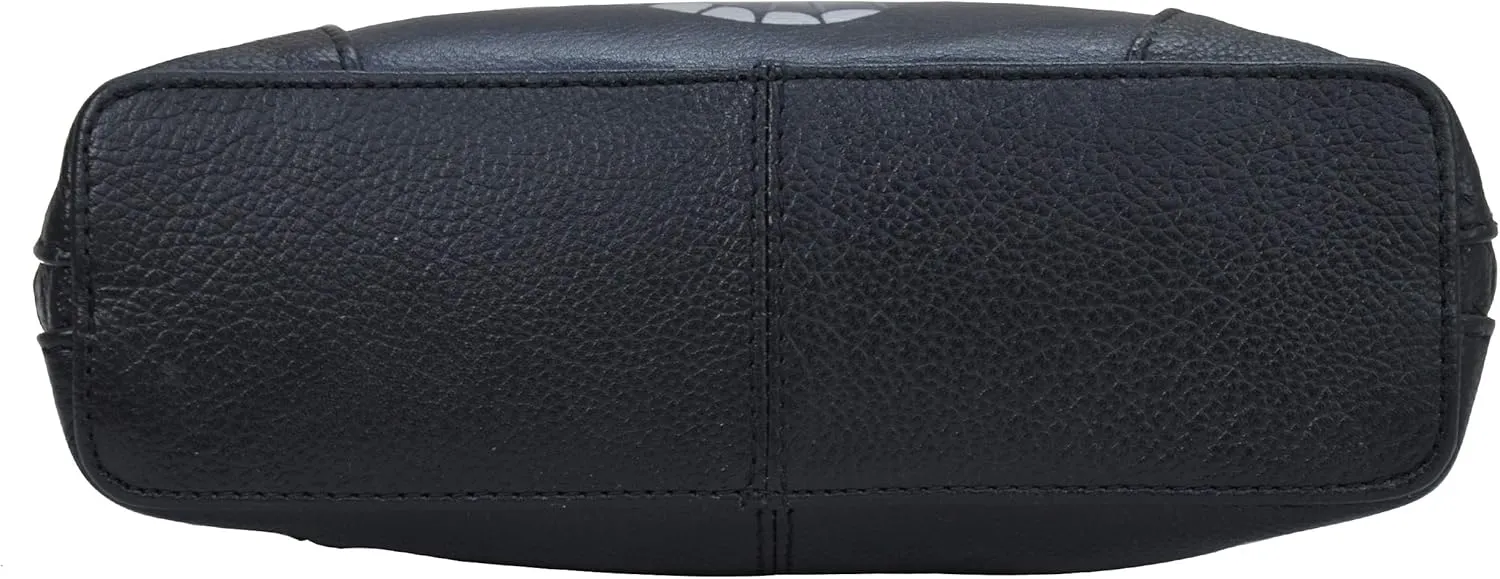 Anna by Anuschka Leather Small Multi Compartment Zip-Around Organizer