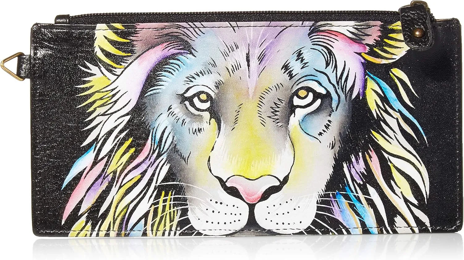 Anna by Anuschka Women's Hand Painted Genuine Leather Organizer Wallet