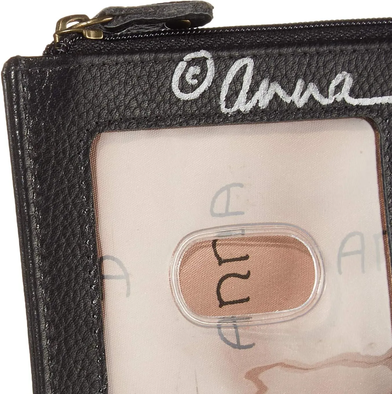 Anna by Anuschka Women's Hand Painted Genuine Leather Organizer Wallet