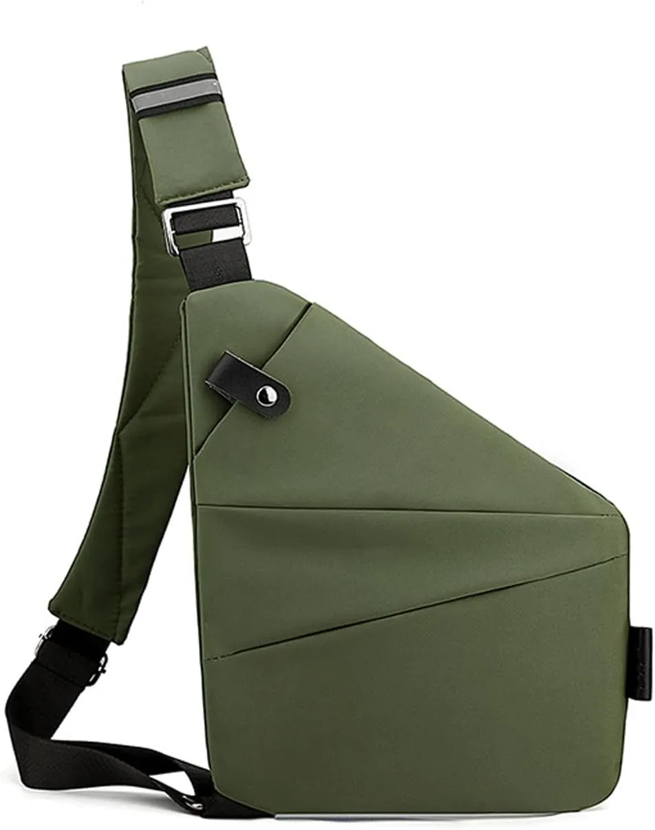 Anti Theft Bag, Travel Bag for Women/Men,Travel Purses Anti Theft Crossbody Bags,Adjustable Slim Sling Bag…