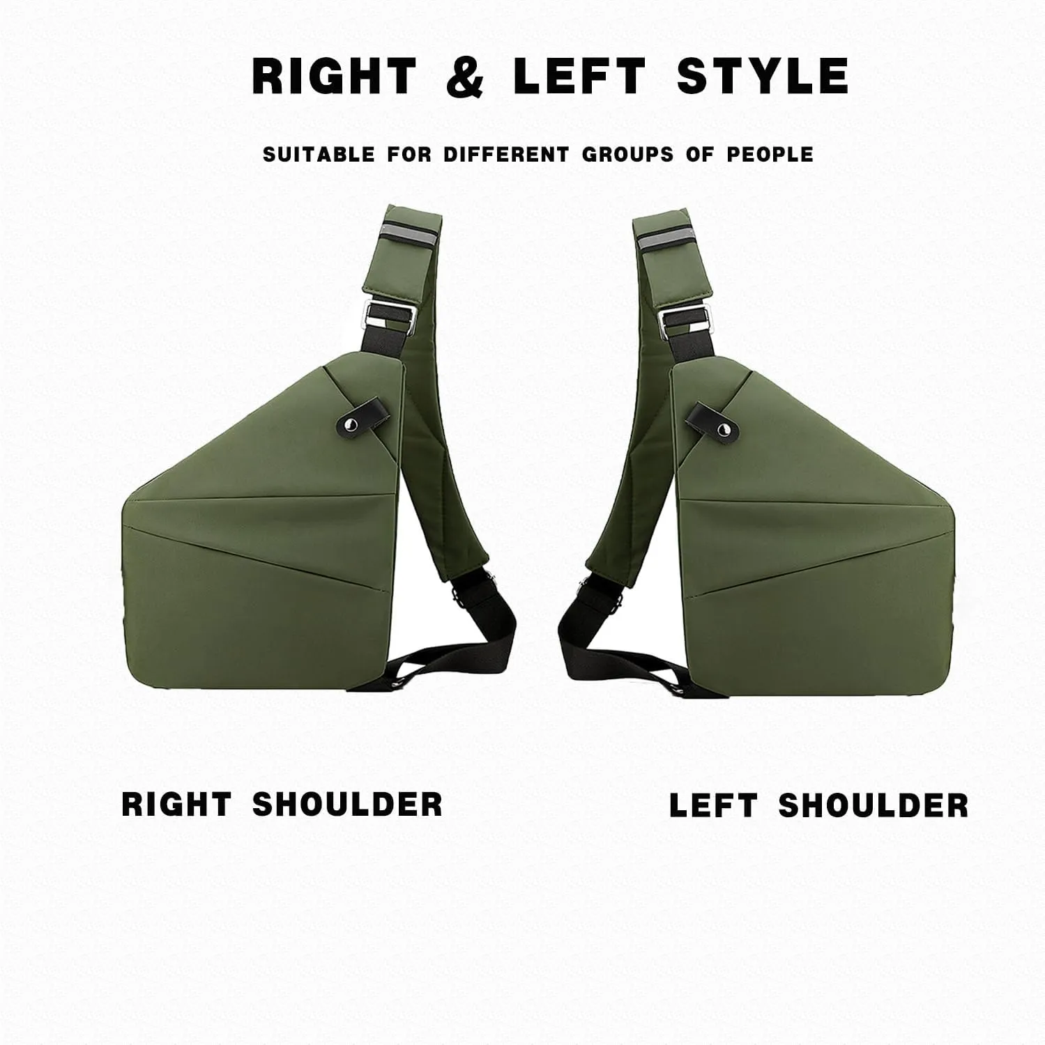 Anti Theft Bag, Travel Bag for Women/Men,Travel Purses Anti Theft Crossbody Bags,Adjustable Slim Sling Bag…
