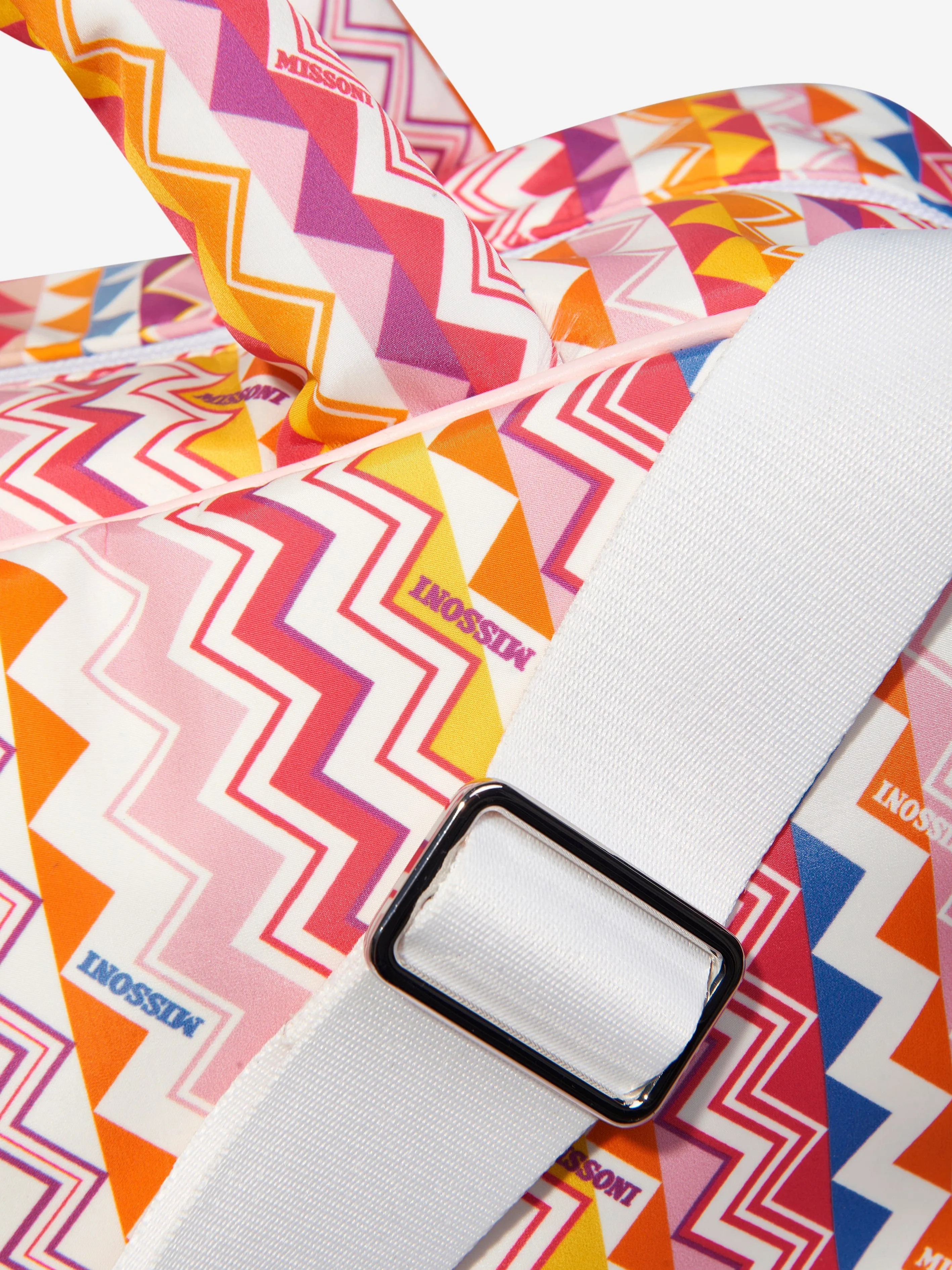 Baby Zigzag Changing Bag in Pink (35cm)