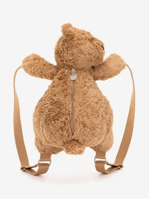 Bartholomew Bear Backpack in Beige (32cm)