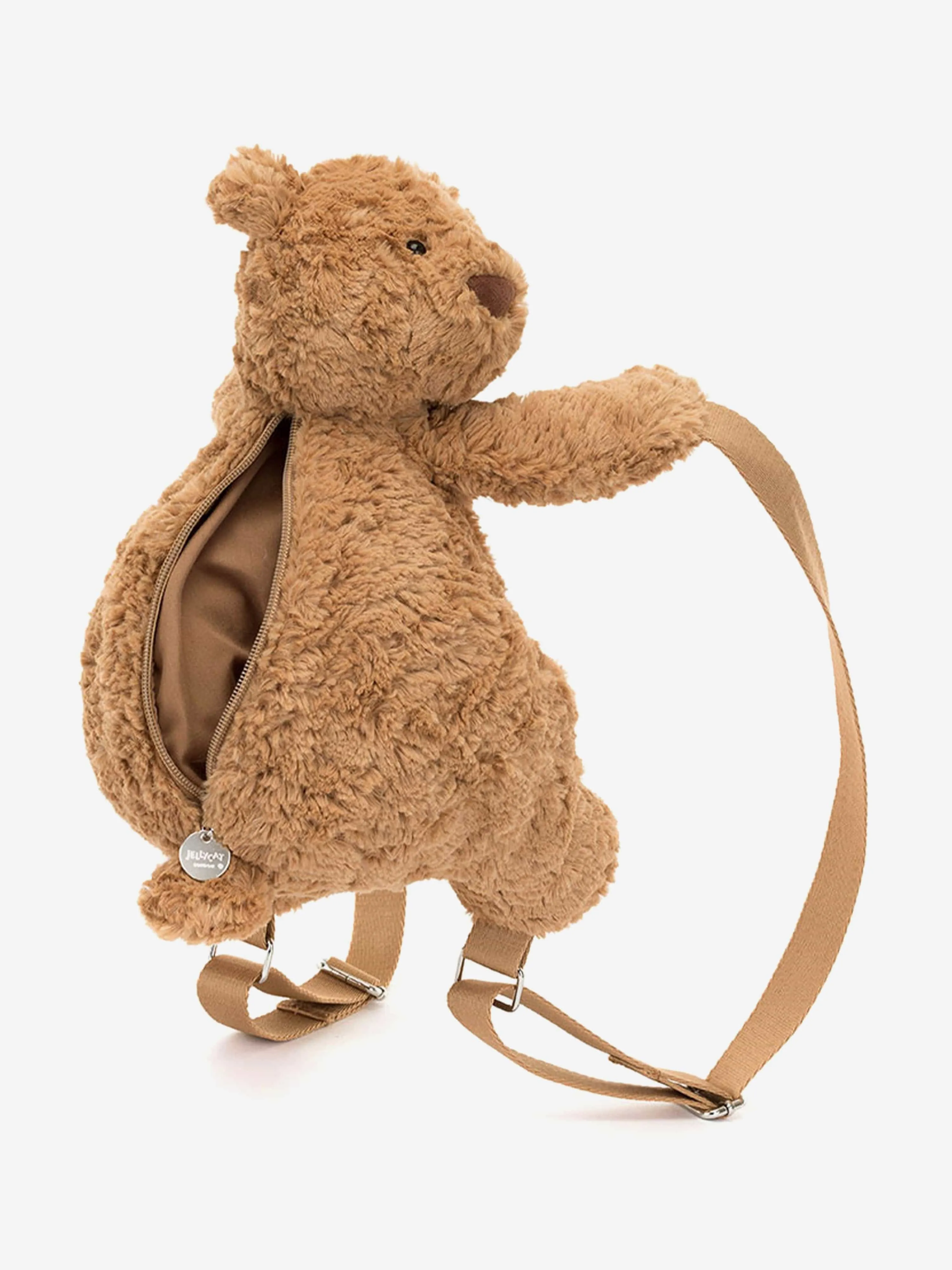 Bartholomew Bear Backpack in Beige (32cm)