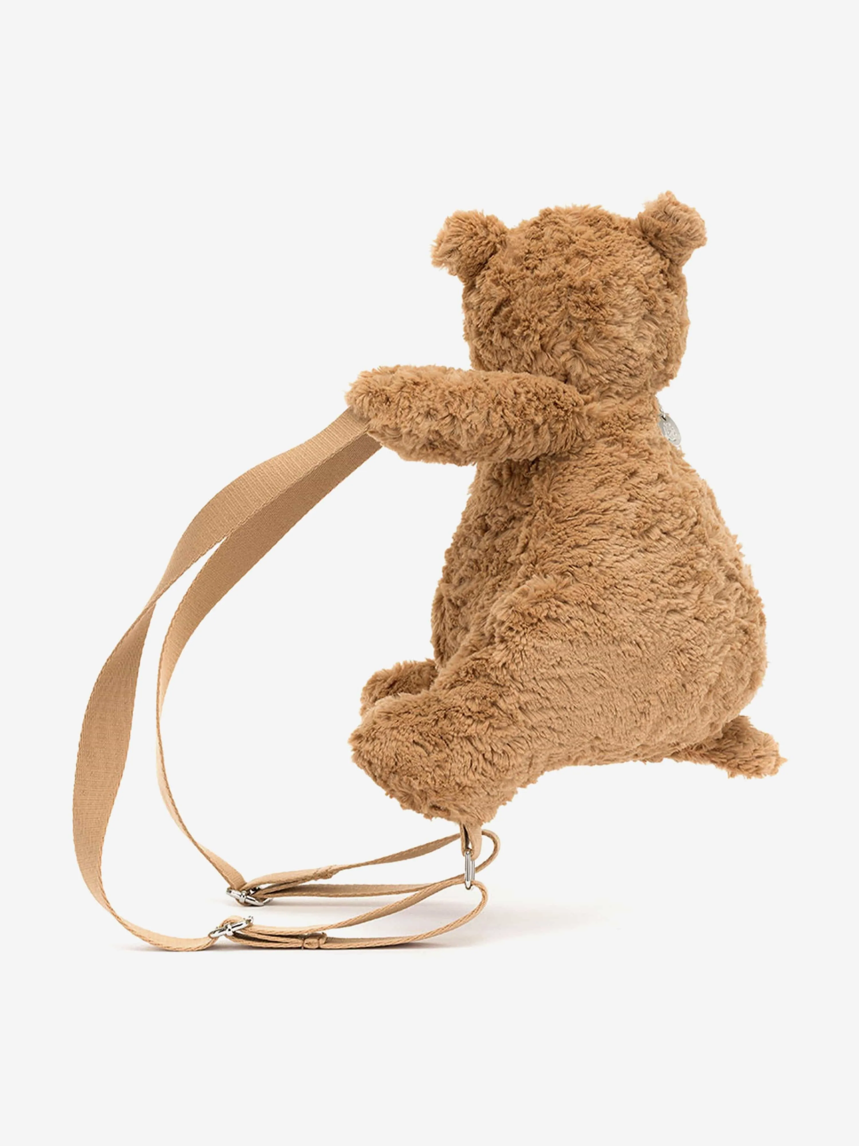 Bartholomew Bear Backpack in Beige (32cm)