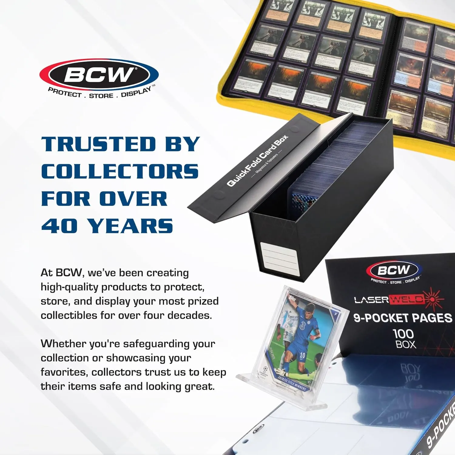 BCW Graded Card Slab Bumpers - Silver | TPE Edge Protectors for PSA Slabs (2017–Current) | Secure Fit & Easy Grip | Pack of 6 Bumpers for PSA-Graded Card Cases | Collector-Grade Protection
