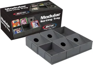 BCW Modular Card Sorting Tray | Customizable Display and Storage Grid, Expandable TCG Sorting Tray | Ideal for Sports Cards, Magic the Gathering, Pokémon, and Board Games