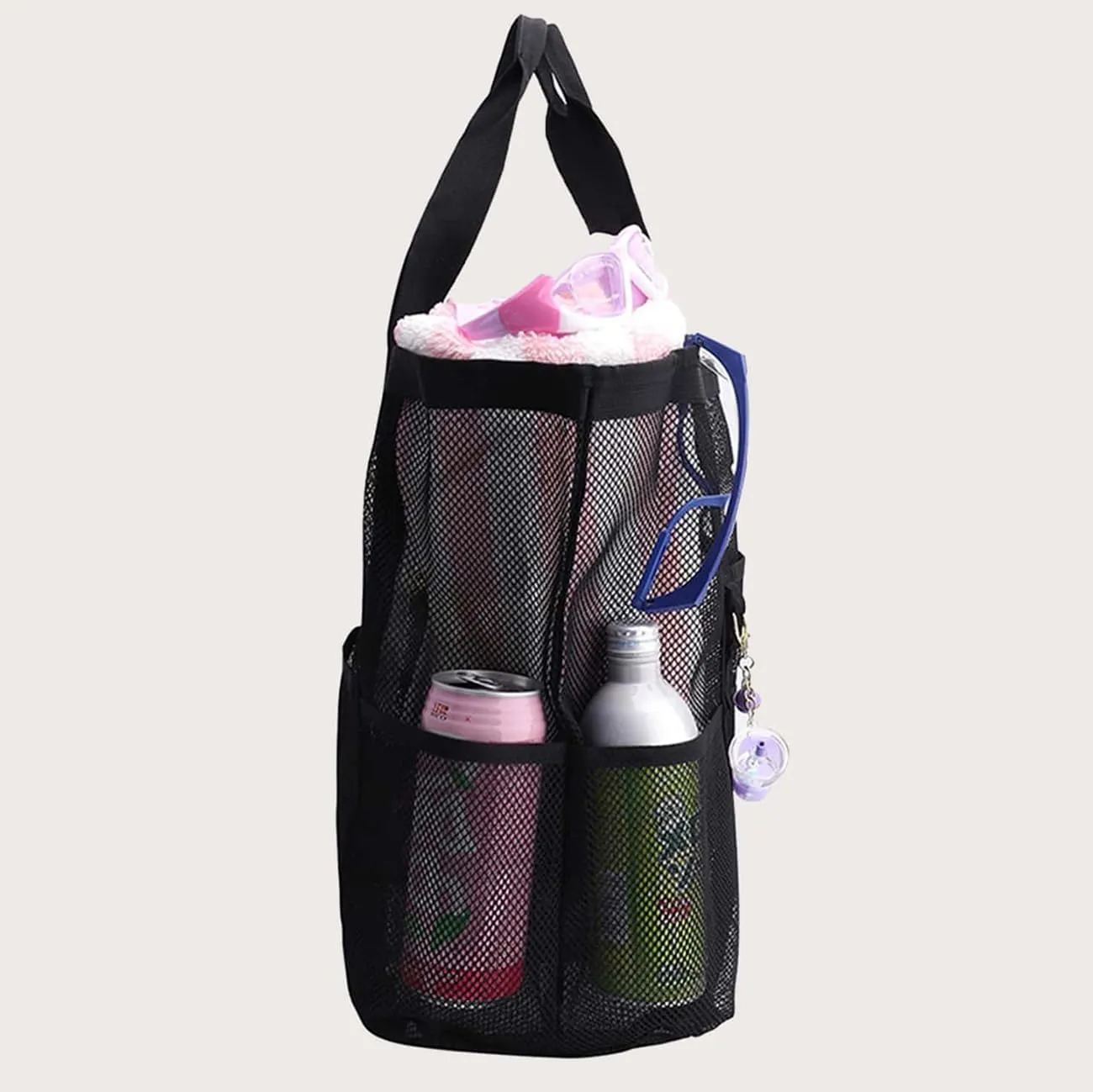 Beach Tote Bags Travel Totes Bag Shopping Zippered Tote for Women Foldable Waterproof Overnight Handbag