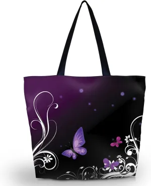 Beach Tote Bags Travel Totes Bag Shopping Zippered Tote for Women Foldable Waterproof Overnight Handbag