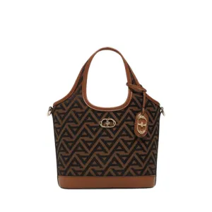 BETHIA SATCHEL - BROWN