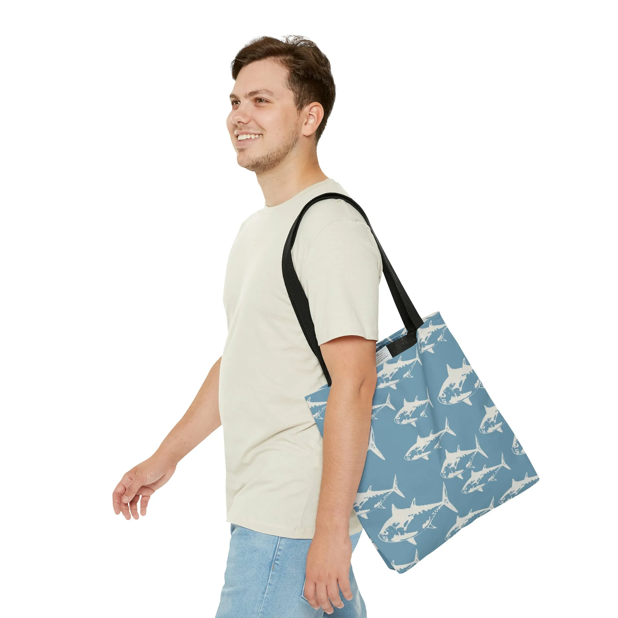Black Fin Tuna Tote Bag