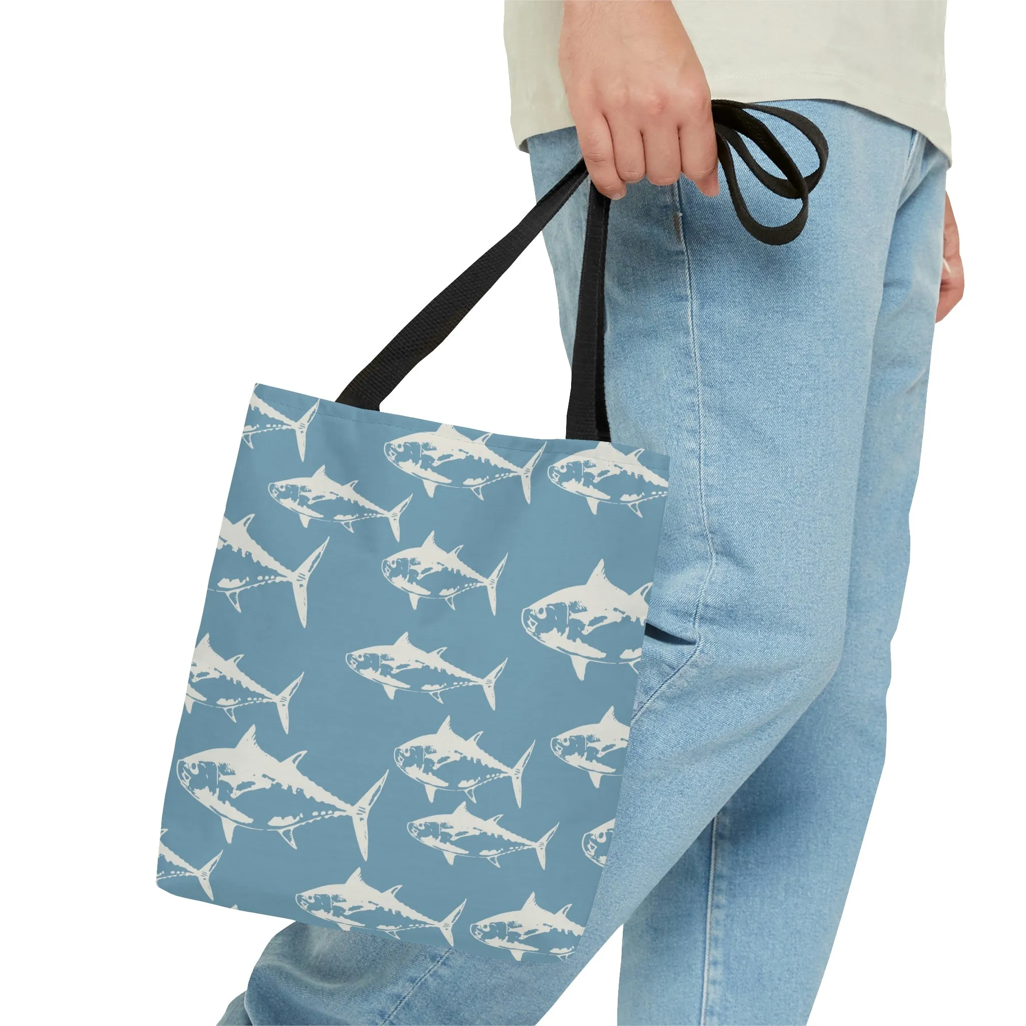 Black Fin Tuna Tote Bag