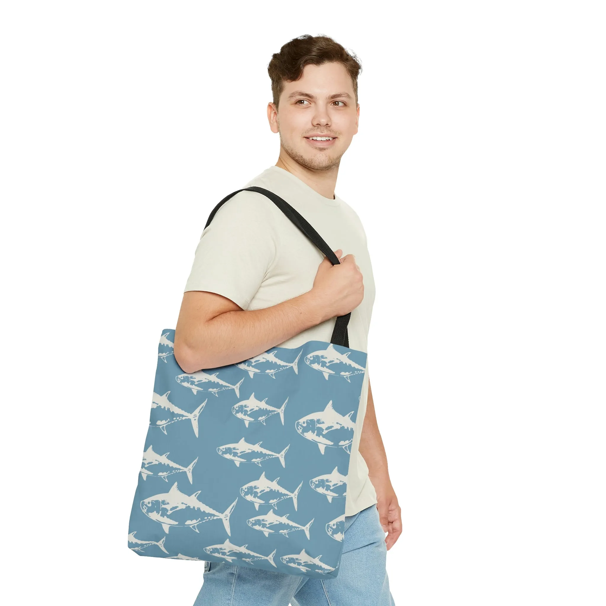 Black Fin Tuna Tote Bag