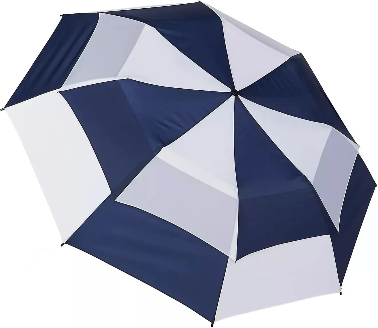 Blue Line Golf Size Auto Open Vented Golf Stick Umbrella One Size / Navy/White