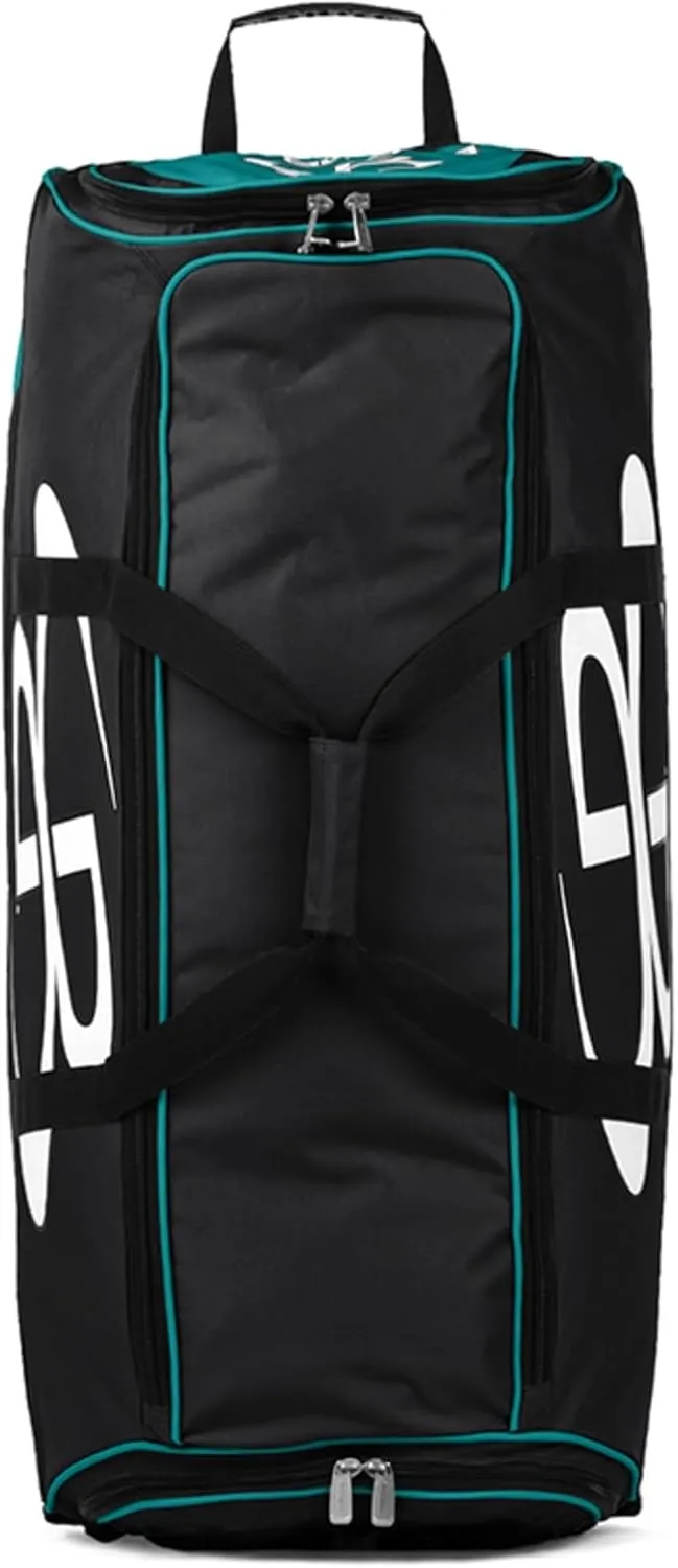 Boombah Brute Rolling Bat Bag - 35" x 15" x 12-1/2" - Multiple Color Options - Holds 4 Bats and Room for Gear - Wheeled Bag