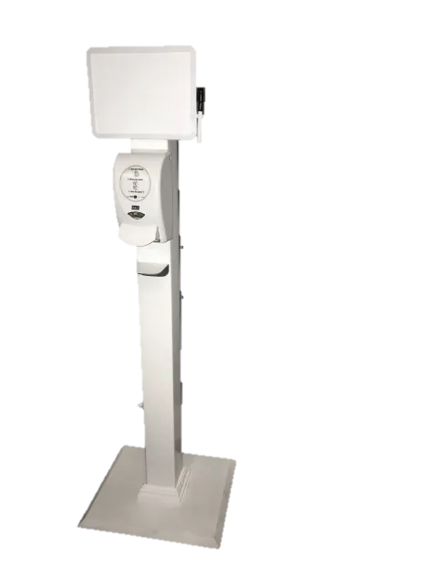 Build Awareness with Sanitizer Stations: