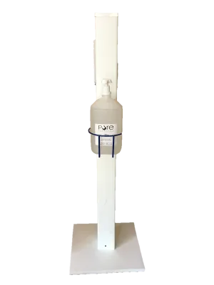 Build Awareness with Sanitizer Stations: