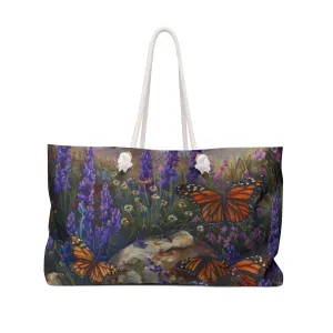 Butterfly Flowers 1 Weekender Bag