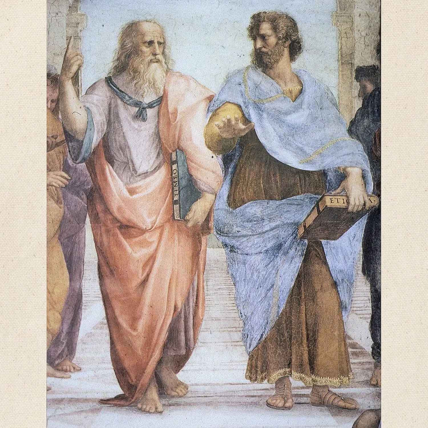 CafePress School Of Athens (Detail Pl Tote Bag Reusable Natural Beige Canvas Shopping Bag