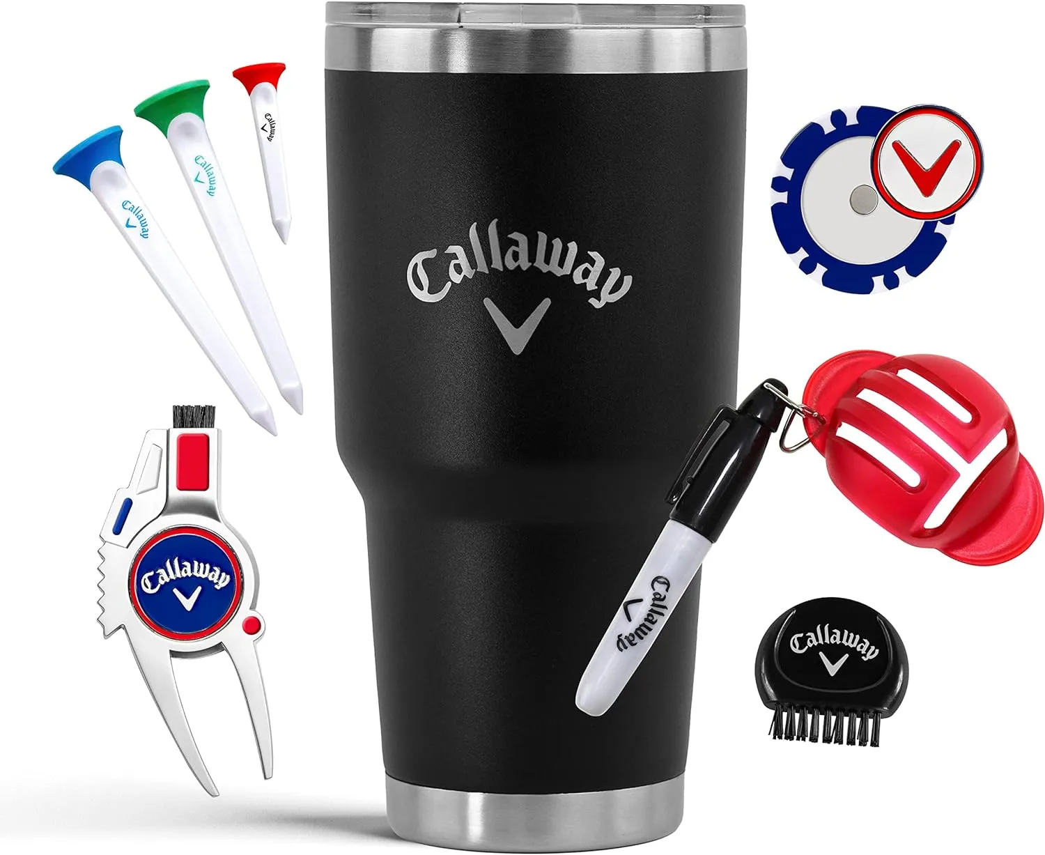 Callaway Tumbler & Golf Accessory Gift Set