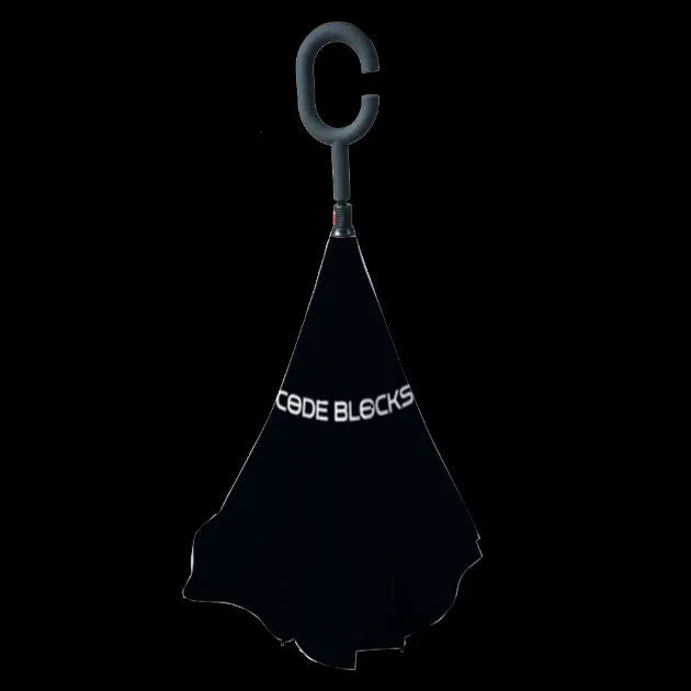 Car Reverse Umbrella Inner Print
