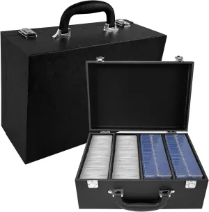 Card Storage Box for Trading Cards，2800  Card Deck Case for Trading Cards,Leather Closure Commander Card Storage Box,Protectors Fit for YuGiOh, MTG and Sport Cards