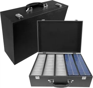 Card Storage Box for Trading Cards，4500  Card Deck Case for Trading Cards,Leather Closure Commander Card Storage Box,Protectors Fit for YuGiOh, MTG and Sport Cards