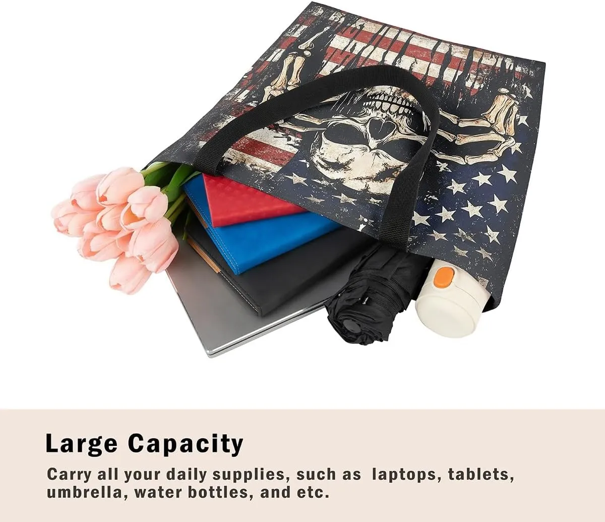 Castle Fairy Leopard Print Canvas Tote Bag
